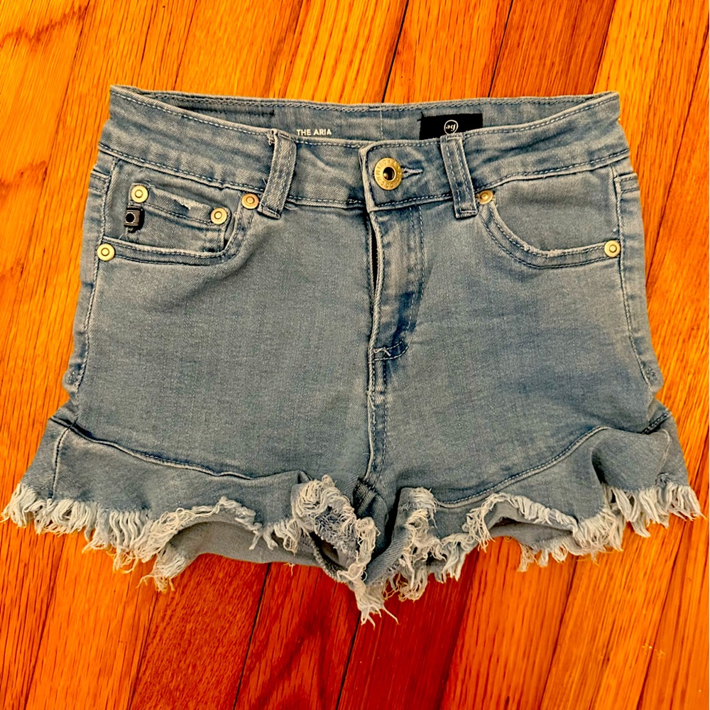 AG denim shorts